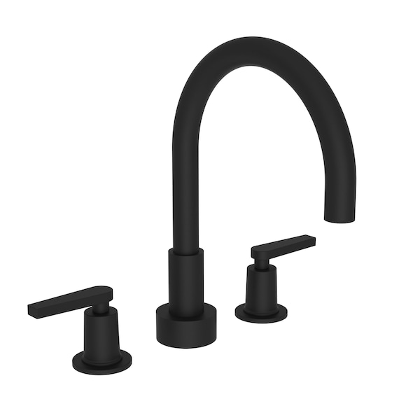 Newport Brass Tub Faucet, Flat Black, Deck 3-2976-56 - main